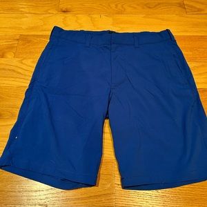 Men’s size 31w and 9” blue shorts
